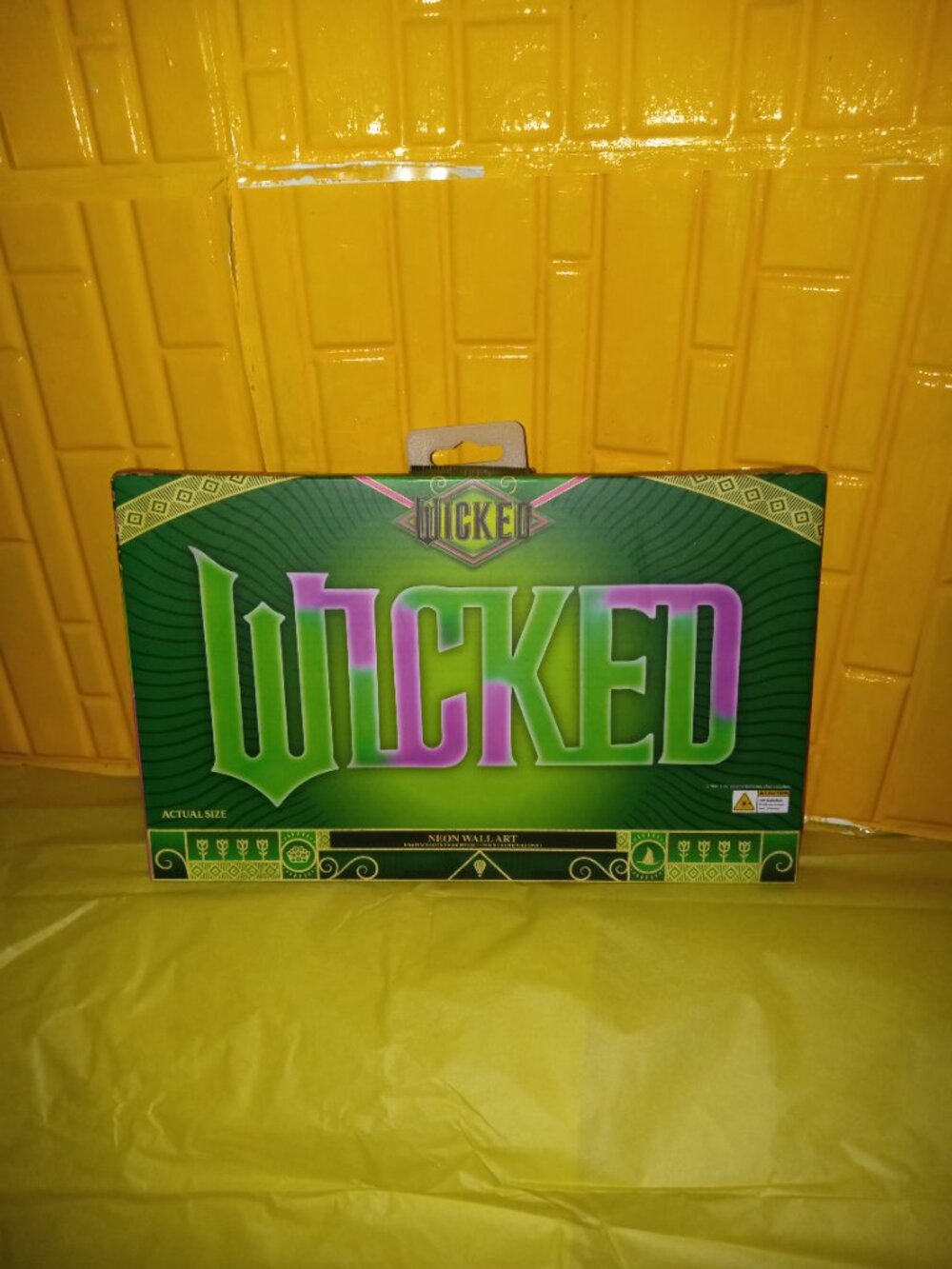 Wicked movie neon light sign